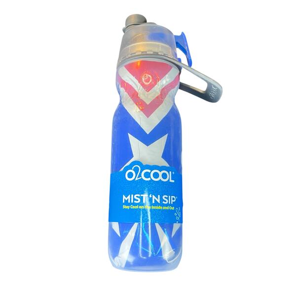 Mist 'N Sip Water Bottle with 2-in-1 Drink and Misting Function Spout by O2COOL - Picture 1 of 4
